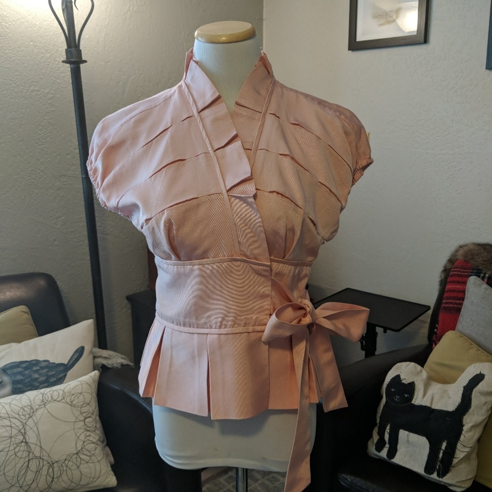 J Peterman blouse/jecket NWOT